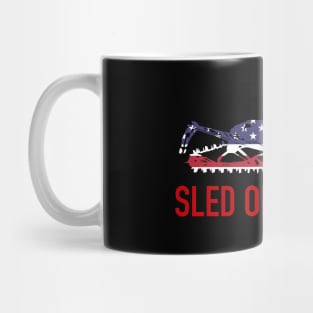 SLED OR BE DEAD Mug